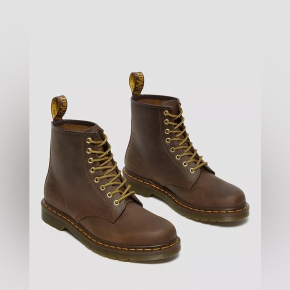 Dr. Martens Shoes - Dr. Martens 1460 Crazy Horse Leather Lace Up Boots Size 8 In Women's